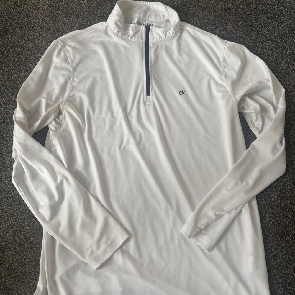 CK Calvin Klein Men's White Sweatshirt